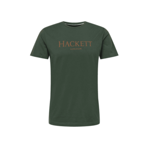 Hackett London Tričko tmavozelená / hnedá vyobraziť