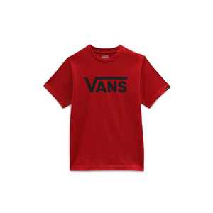 VANS Tričko 'CLASSIC' čierna / tmavočervená vyobraziť