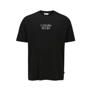 Calvin Klein Big & Tall Tričko čierna / biela / sivá vyobraziť