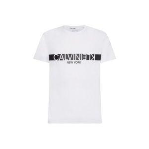 Calvin Klein Big & Tall Tričko šedobiela / čierna vyobraziť