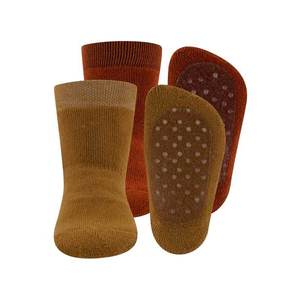 EWERS Ponožky medová / hrdzavo červená vyobraziť