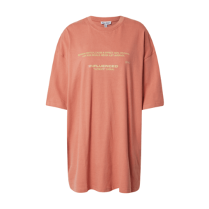 Public Desire Oversize tričko koralová / zlatá vyobraziť