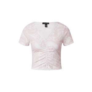 NEW LOOK Tričko 'MARBLE' ružová / biela vyobraziť