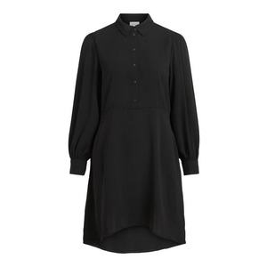 VILA Košeľové šaty 'Nalu' čierna vyobraziť