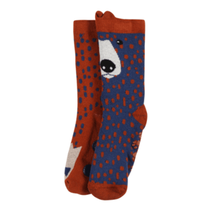 EWERS Ponožky hrdzavo červená / tmavomodrá / biela vyobraziť