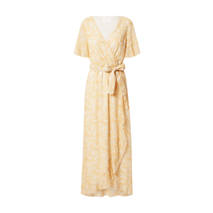 SISTERS POINT Košeľové šaty 'GUSH' biela / žltá / krémová vyobraziť