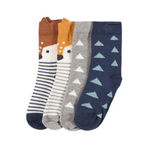 EWERS Ponožky sivá / námornícka modrá / hnedá / okrová / biela vyobraziť