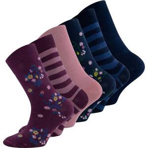 EWERS Ponožky modrá / farba lesného ovocia / námornícka modrá / rosé vyobraziť