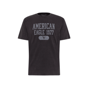 American Eagle Tričko čierna / sivá vyobraziť