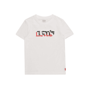 LEVI'S Tričko biela / čierna / červená vyobraziť