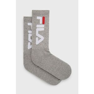 Ponožky Fila pánske, šedá farba vyobraziť