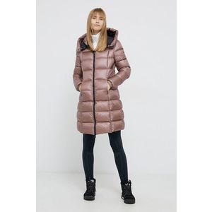 Páperová bunda RefrigiWear dámska, béžová farba, zimná vyobraziť