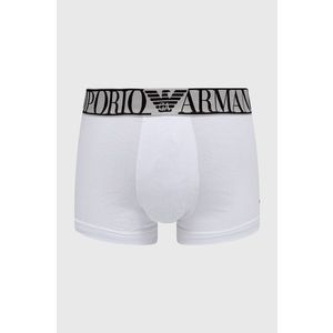 Boxerky Emporio Armani Underwear pánske, biela farba vyobraziť