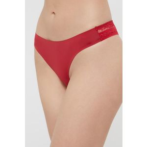 Tangá Emporio Armani Underwear červená farba vyobraziť