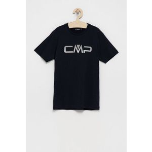 Detské tričko CMP tmavomodrá farba, jednofarebné vyobraziť
