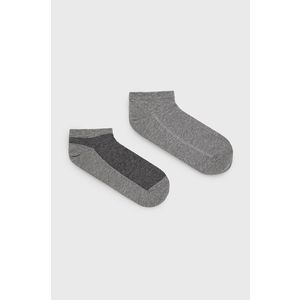 Ponožky Levi's pánske, šedá farba vyobraziť