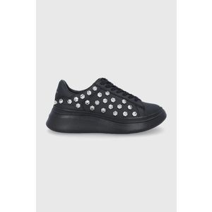 Topánky MOA Concept čierna farba, na platforme vyobraziť