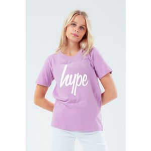 Detské bavlnené tričko Hype fialová farba vyobraziť