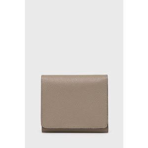 Kožená peňaženka Answear Lab dámska, šedá farba vyobraziť
