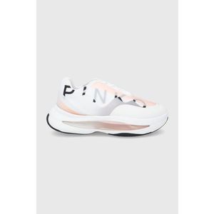 Topánky Pinko biela farba, na platforme vyobraziť