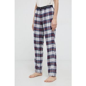 Pyžamové nohavice Tommy Hilfiger dámske, tmavomodrá farba vyobraziť