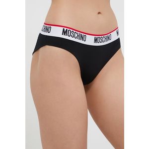 Nohavičky Moschino Underwear (2-pack) čierna farba vyobraziť