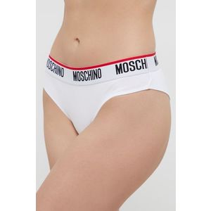 Nohavičky Moschino Underwear (2-pack) biela farba vyobraziť