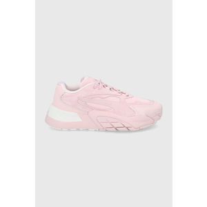 Topánky Puma Hedra Mono 381617 ružová farba, na platforme vyobraziť