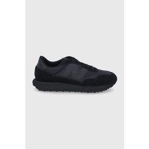 Topánky New Balance MS237UX1 čierna farba vyobraziť