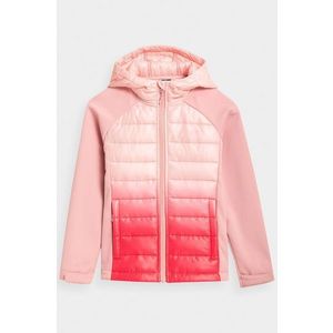 Detská bunda 4F ružová farba vyobraziť