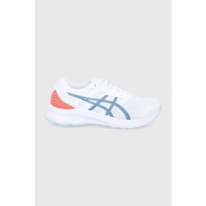 Topánky Asics Jolt 3 biela farba, na plochom podpätku vyobraziť