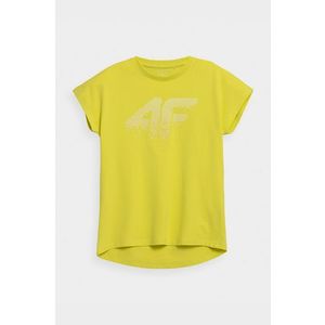 Detské tričko 4F zelená farba vyobraziť