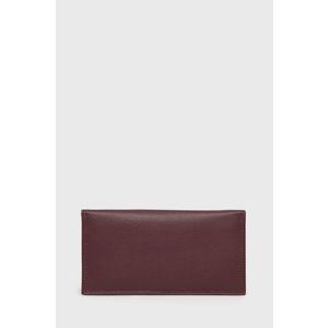Kožená peňaženka Answear Lab dámska, bordová farba vyobraziť