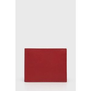 Kožená peňaženka Answear Lab dámska, červená farba vyobraziť