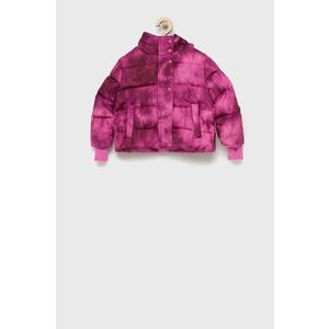 Detská bunda GAP ružová farba vyobraziť