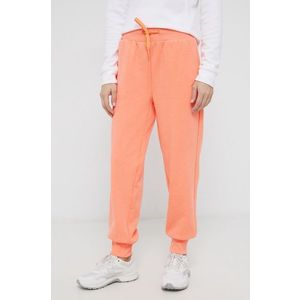 Nohavice 4F dámske, oranžová farba, jednofarebné vyobraziť