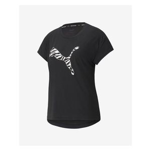 Tričká s krátkym rukávom pre ženy Puma - čierna vyobraziť
