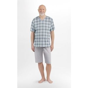 Pánske pyžamo Martel Michal 400 - bavlněné Sivá 2XL(44) vyobraziť