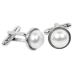 JwL Luxury Pearls Manžetové gombíky s pravými perlami JL0189 vyobraziť