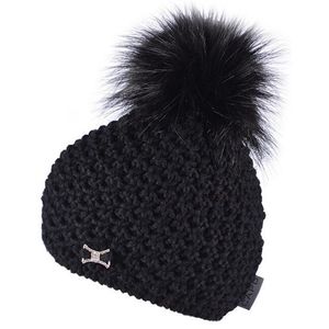 CAPU Zimná čiapka s brmbolcom Black 401-F vyobraziť