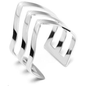 Troli Elegantný trojitý prsteň z ocele vyobraziť