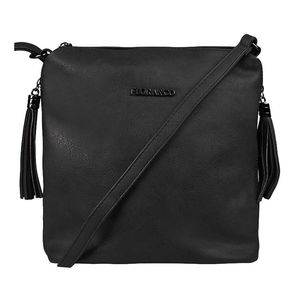 FLORA & CO Dámska crossbody kabelka H5623 Noir vyobraziť