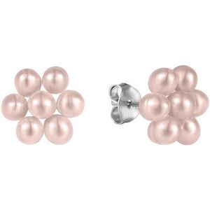 JwL Luxury Pearls Kytičkové náušnice z pravých ružových perál JL0579 vyobraziť