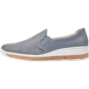 Rieker Dámske kožené slip-on 59776-10 37 vyobraziť