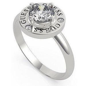 Guess Elegantný oceľový prsteň s kryštálom UBR20046 56 mm vyobraziť