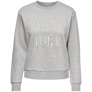 Jacqueline de Yong Dámska mikina JDYPARIS Regular Fit 15221015 Light Grey Melange M vyobraziť