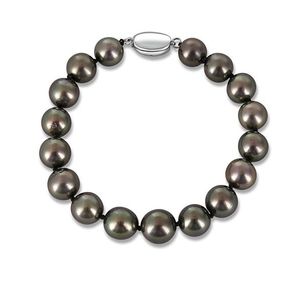 JwL Luxury Pearls Luxusné náramok z tahitských čiernych perál JL0705 s 10-ročnou zárukou vyobraziť