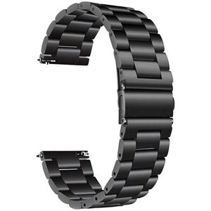 4wrist Ocelový tah pro Samsung Galaxy Watch - Black 22 mm vyobraziť