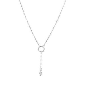 Praqia Elegantný strieborný náhrdelník Silver pearl N6504_RH vyobraziť