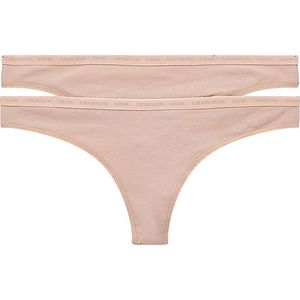 Calvin Klein 2 PACK - dámske tangá CK One QD3788E-W5J XS vyobraziť